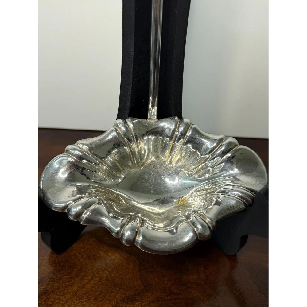 Frank Whiting Sterling Silver Punch Ladle FWS20 Silverplate Bowl Vintage